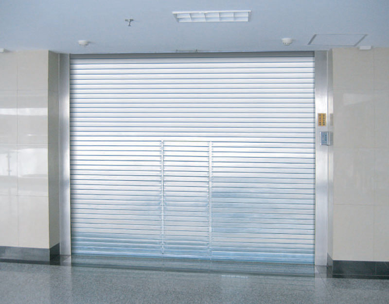 钢质复合型带疏散门防火卷帘