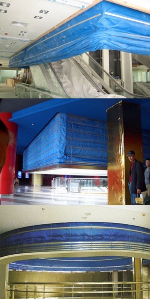 折叠防火卷帘门